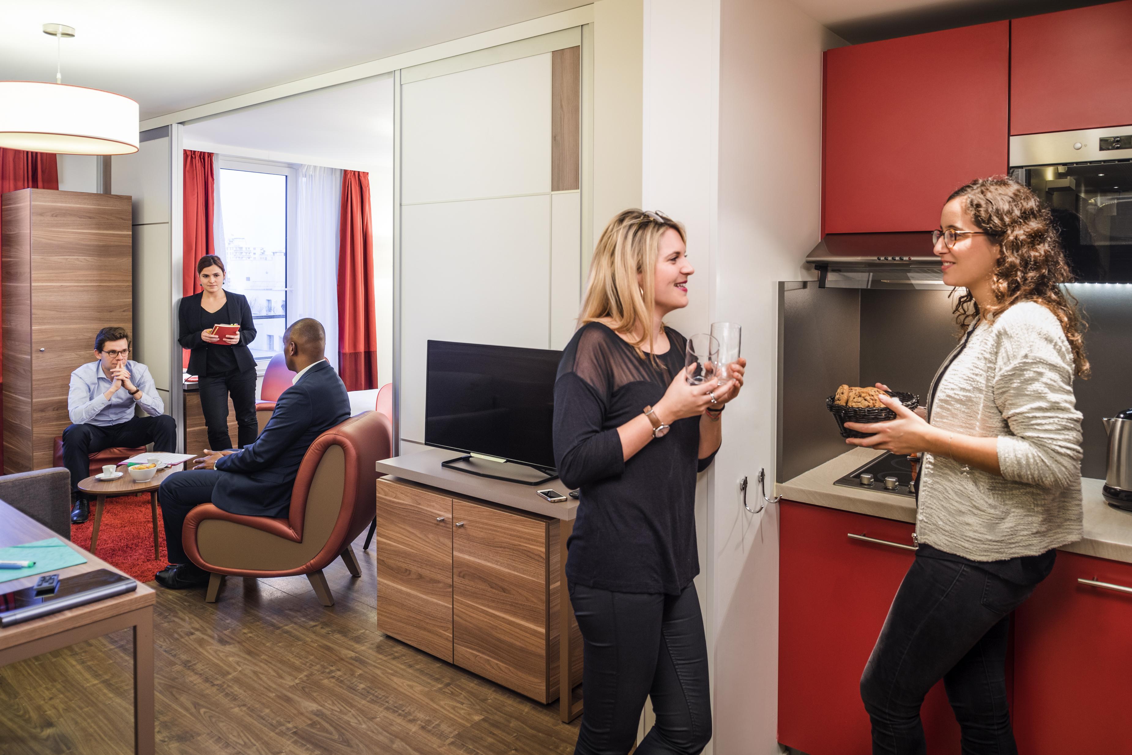 Aparthotel Adagio La Defense Courbevoie Ngoại thất bức ảnh